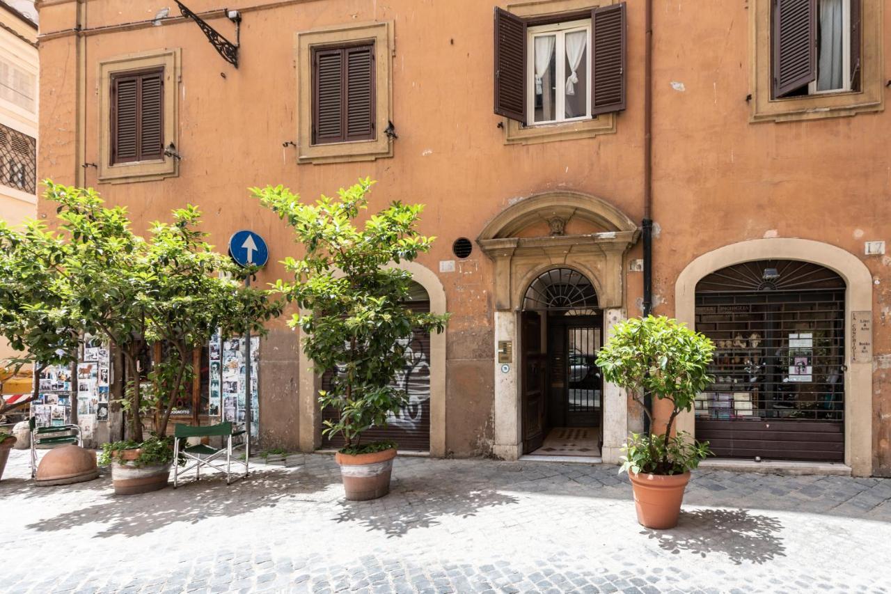ローマSpectacularly Bright, By Piazza Navona And The Pantheon - A/C, Wifi, Elevatorアパートメント エクステリア 写真